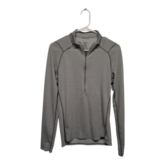 PATAGONIA (Men's small) Capilene 2 Lightweight Athletic 1/4 Zip Pullover Gray - Picture 1 of 6